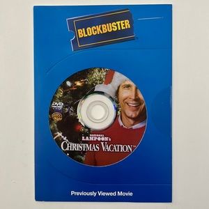 BLOCKBUSTER COLLECTABLE  - “National Lampoon’s Christmas Vacation” DVD $25